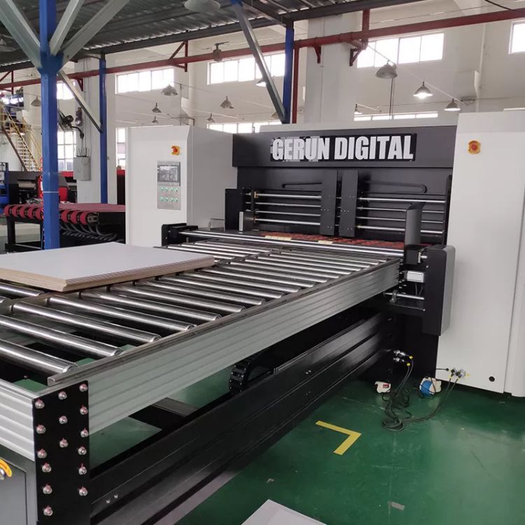 Box Carton Digital Inkjet Cmyk Color Printing Machine