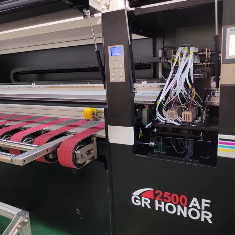 Cardboard Corrugated Box Inkjet Printer Inkjet Corrugated Printer 2500mm Feeding