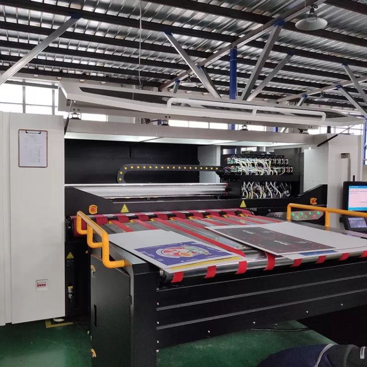 High Resolution Corrugated Box Inkjet Printer Corrugated Carton Machine