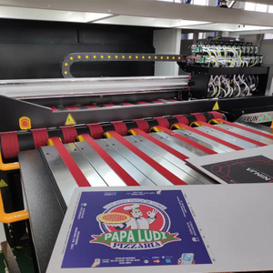 Box Carton Digital Inkjet Cmyk Color Printing Machine