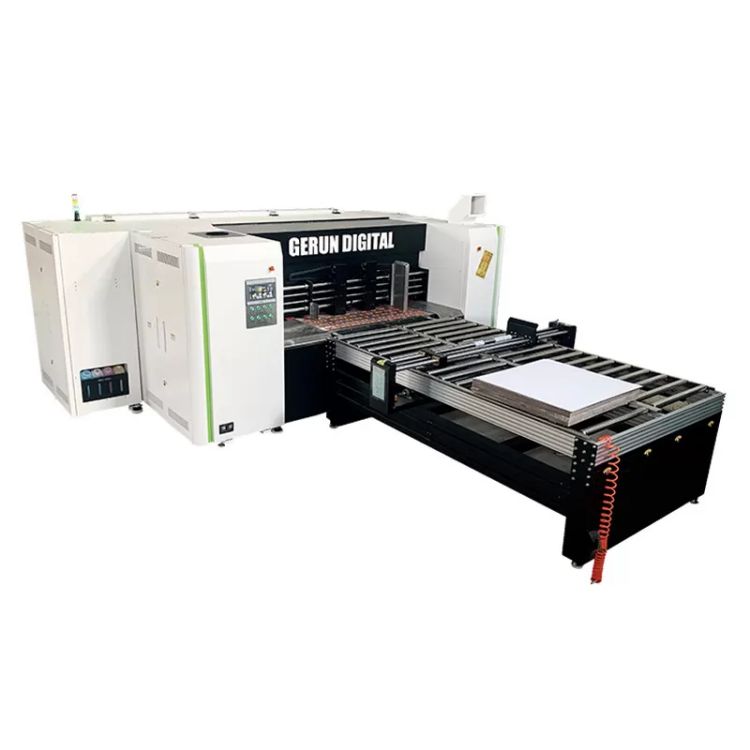Single Pass Corrugated Cardboard Printer Corrugated Box Inkjet Printer