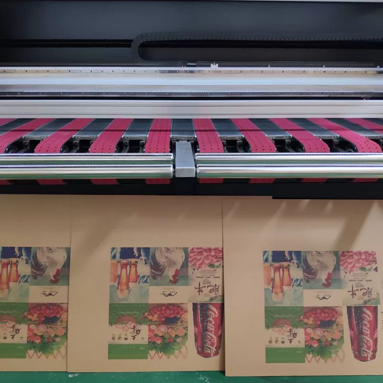 Cardboard Corrugated Box Inkjet Printer Inkjet Corrugated Printer 2500mm Feeding